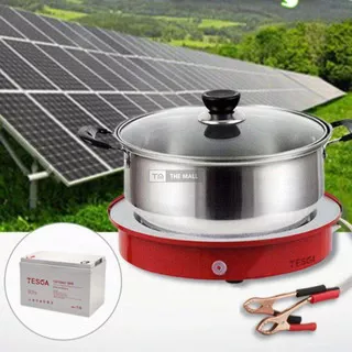 Solar Battery Powered Cooker