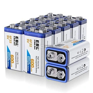 EBL 9V 6F22 Lithium Rechargeable Battery