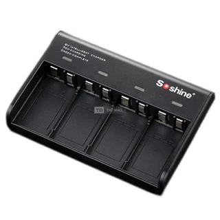 4-Bay 9V Rechargeable Battery Charger - 5