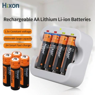 Hixon Lithium 1.5V AA Rechargeable Battery - 5