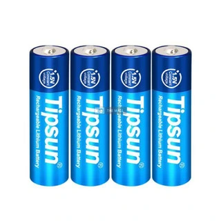 Tipsun 1.5V AA 4pcs Rechargeable Battery - 4