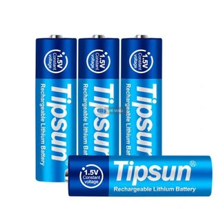 Tipsun 1.5V AA 4pcs Rechargeable Battery - 5