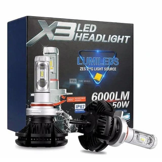 X3 Car LED Headlight Bulb - H7 - 6