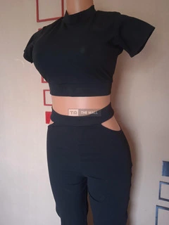 Black Two Pieces Outfit - 3