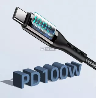 100W PD Type C To C 2M in Length For MacBook