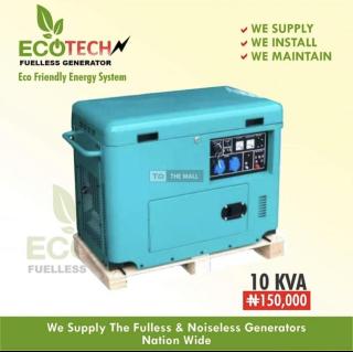 Noiseless and Fueless Generator