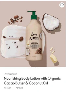 Love Nature Nourishing Body Lotion