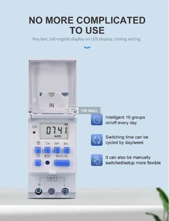 Programmable TIMER SWITCH Control - 12V - 6