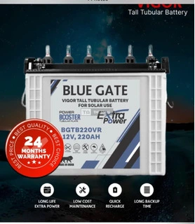 Blue Gate 12V/220AH Tubular Battery