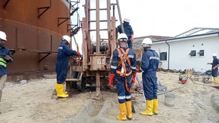 Borehole Drilling and Geophysical Survey