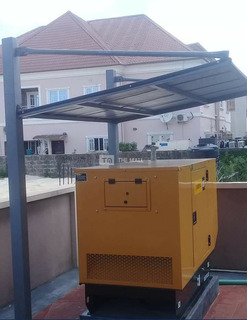 Generator Shade Cover Installation