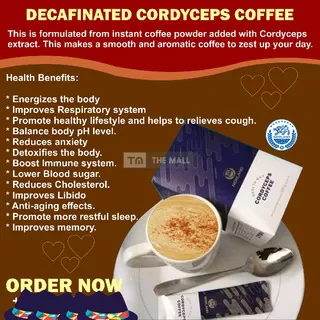 Cordyceps Coffee (Decaffeinated Coffee)