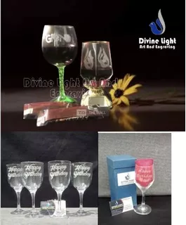 Personalize Wine Cup and Bottle