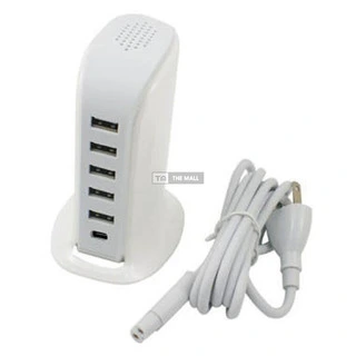 40W USB Multi-Port Charging Station - 8