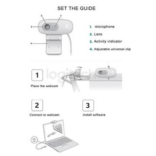 Logitech C270i HD Webcam - 5