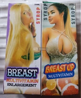 2Bottles Breast Up Enlargement Multivitamin Syrup