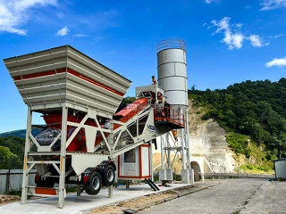 60 M³ Mobile Concrete Batching Plant - 2