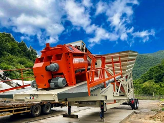 60 M³ Mobile Concrete Batching Plant - 5