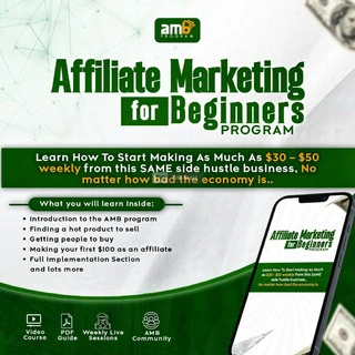 Affiliate Marketing for Beginners Class