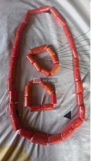 Italian Coral Beads