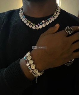 Smiley CZ Necklace - 2