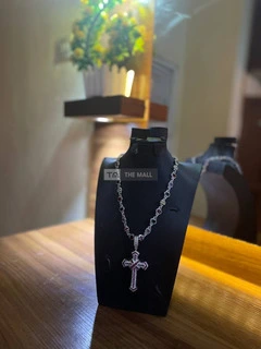 Rhinestone Zirconia Necklace - 5