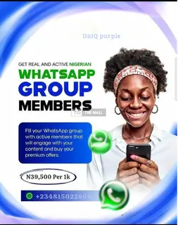 WhatsApp REAL & ACTIVE Nigeria - 2