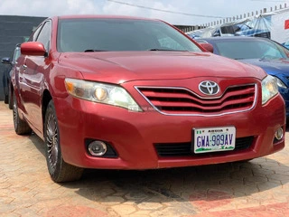 Red Toyota Camry 2010 First Body