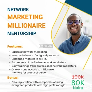Network Marketing Millionaire Mentorship