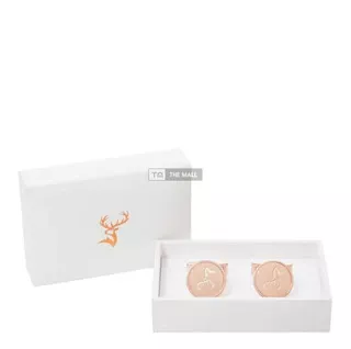 Luxury Branded Gold Cufflinks