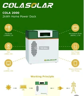 Cola 2000 Solar Power Generator - 6
