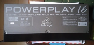 Behringer PowerPlay P16 – D16.
