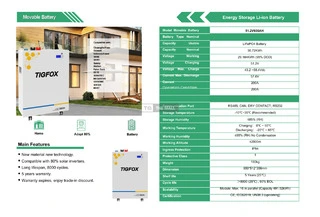 Tigfox 30kwh Lithium Battery - 3