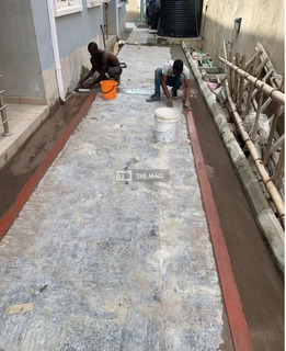 Stamped Concrete Floor