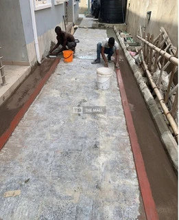 Stamped Concrete Floor