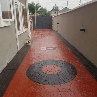 Stamped Concrete Floor - 6