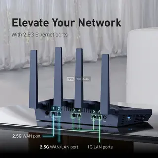 Flint 2 (GL-MT6000) Wi-Fi 6 Home Router - 5