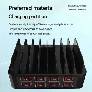 16-Port USB 150W Fast Charging Station - 6