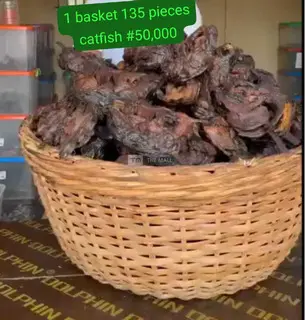 Oven-Dried Smoked Catfish for Sale