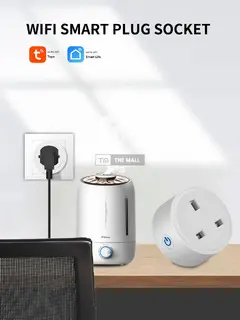 Tuya 20a Smart Wifi Socket Plug- Uk Plug - 2