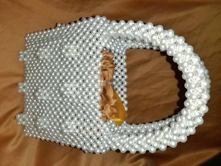 Shrimps Beaded Bag - 2