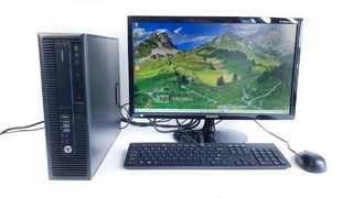 HP Elitedesk Complete Desktop Computer Core i5