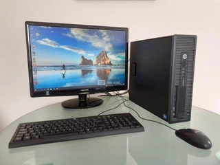 HP Elitedesk Complete Desktop Computer Core i5 - 2