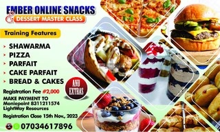 Pizza, Shawarma and Parfaits Master Class