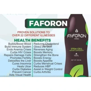 Faforon Organic Liquid Stem Cell