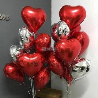 Heart Shaped Foil Balloon