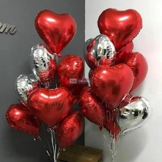 Heart Shaped Foil Balloon