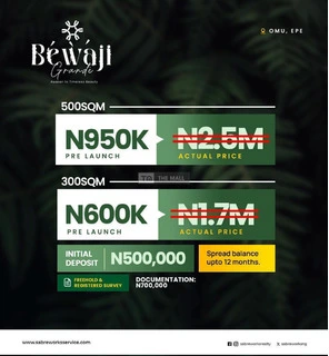 Bewaji Residential Plots - 2